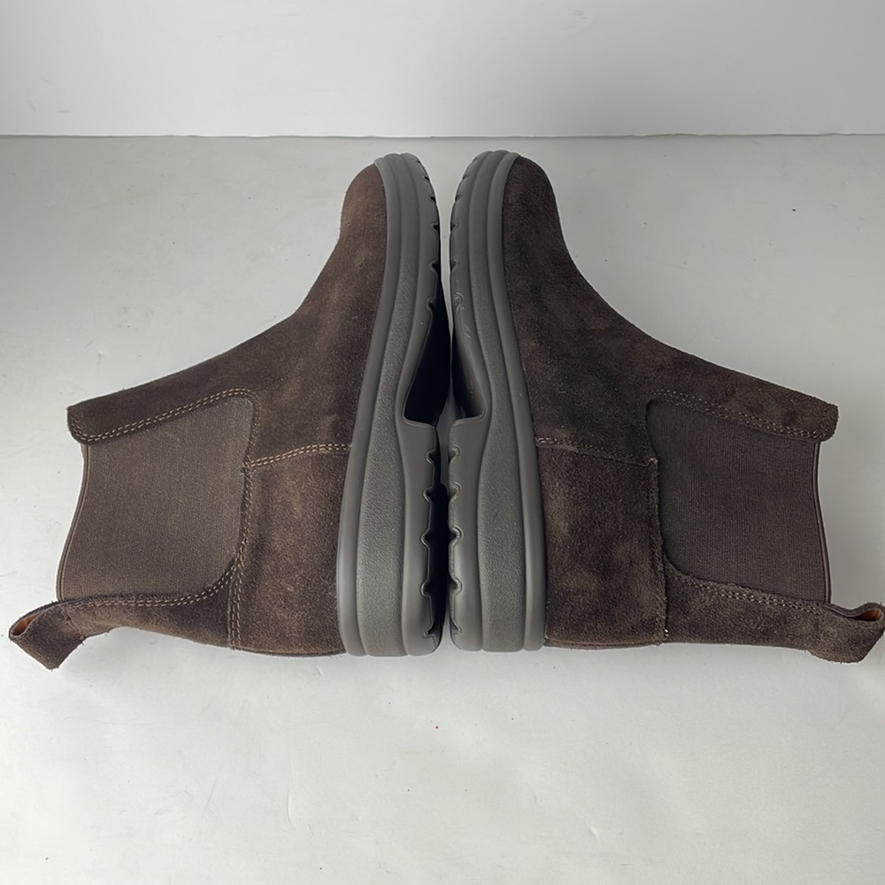 Lucky Brand Gabbee Brown Suede Ankle Boots 7.5 - Picture 7 of 10